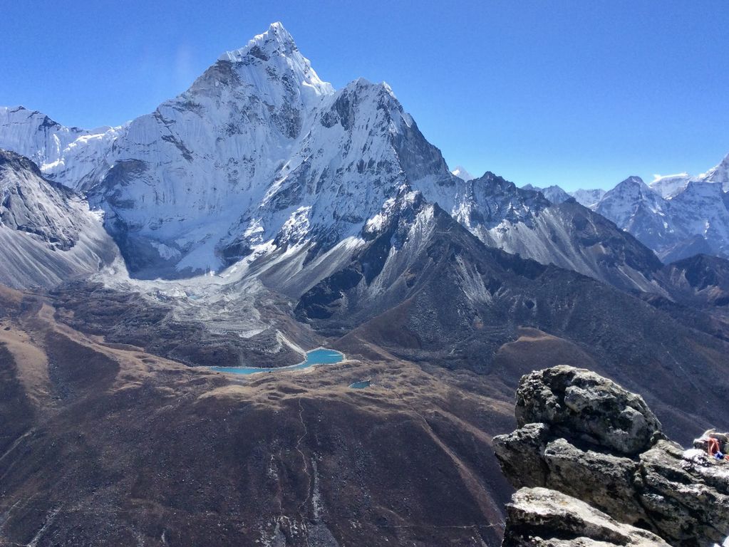 Ama Dablam uitzicht Nepal groepsreis